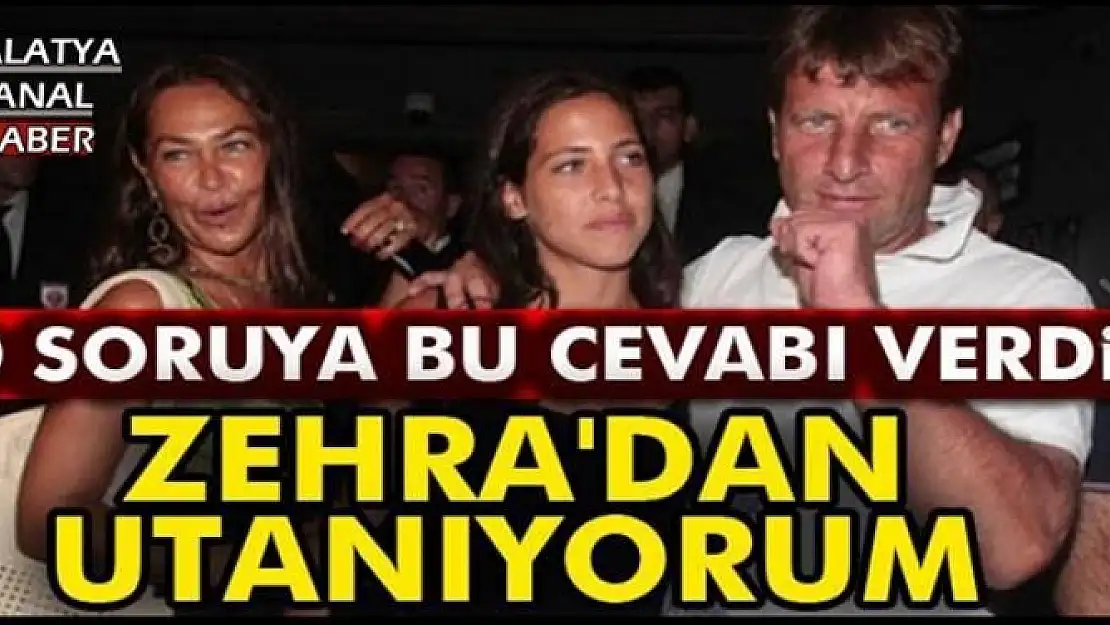 Hülya Avşar, 'Zehra'dan utanıyorum'