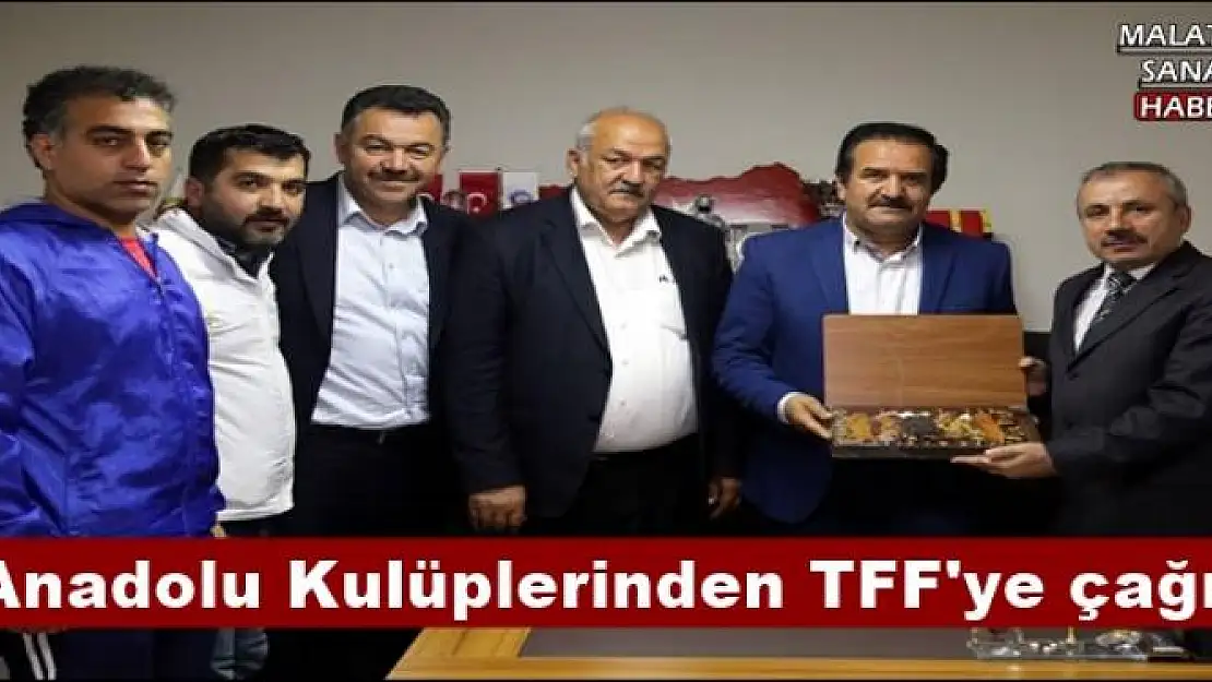 Anadolu Kulüplerinden TFF'ye çağrı