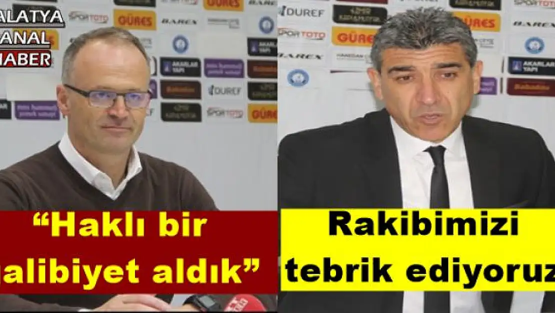 'Buz:Haklı bir galibiyet aldık'''''