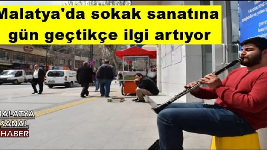 Malatya'da sokak sanatına gün geçtikçe ilgi artıyor