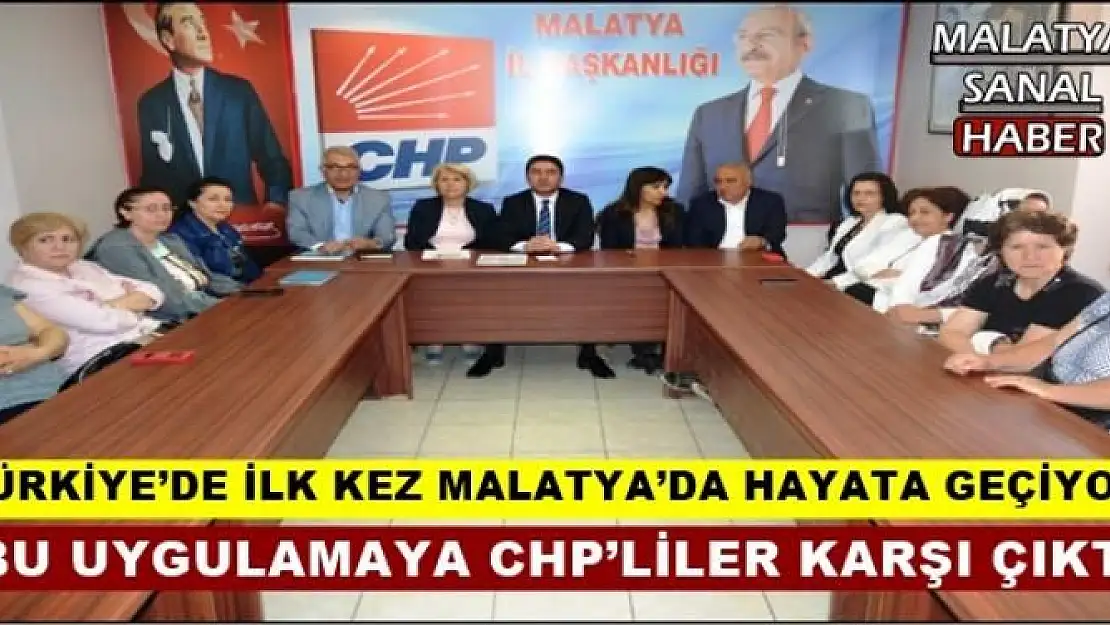 TÜRKİYE´DE İLK KEZ MALATYA´DA HAYATA GEÇİYOR