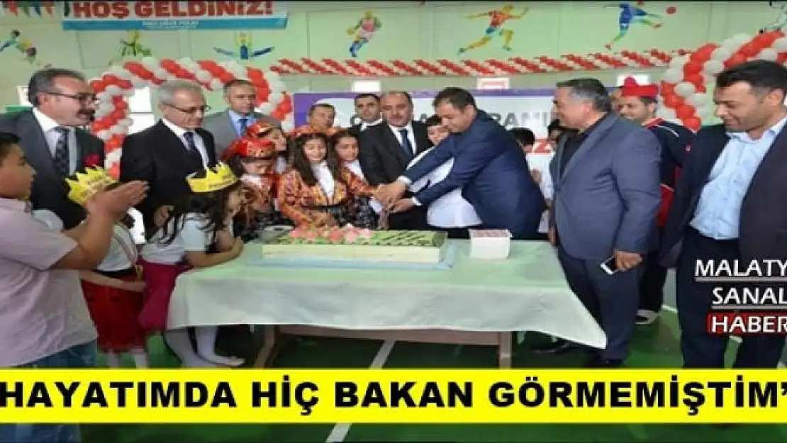 'HAYATIMDA HİÇ BAKAN GÖRMEMİŞTİM'''''