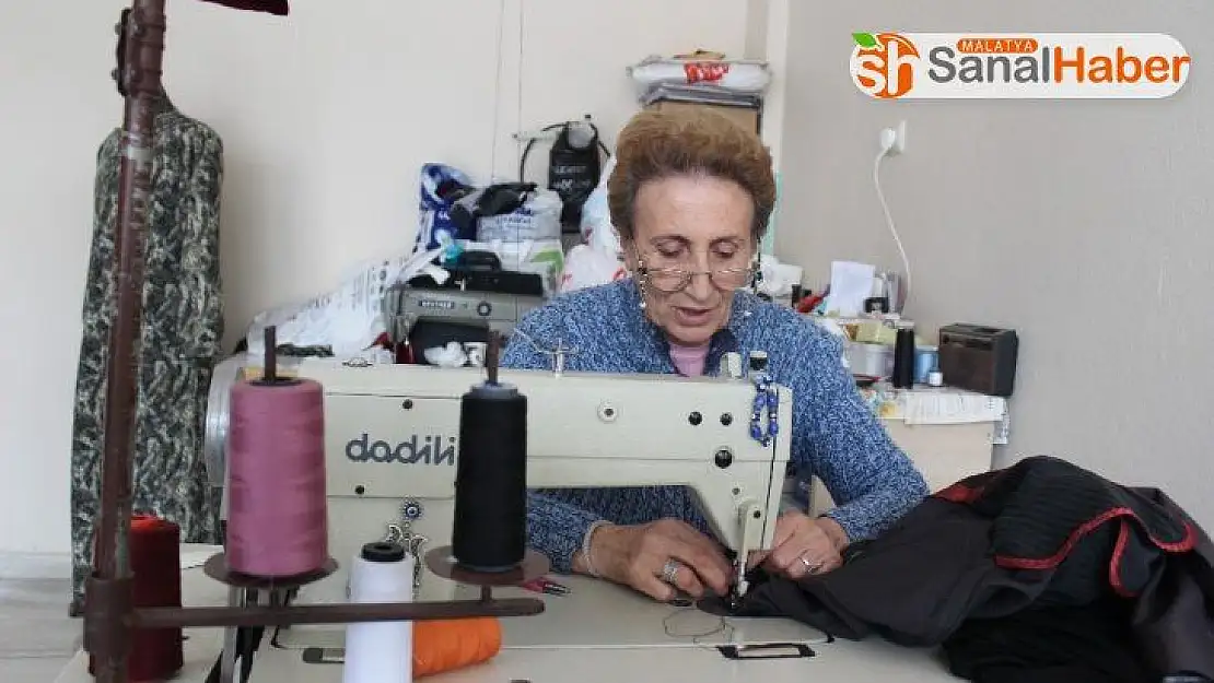 37 yıldır mesleğini sürdürüyor, 4 çocuğunu terzilikle büyüttü