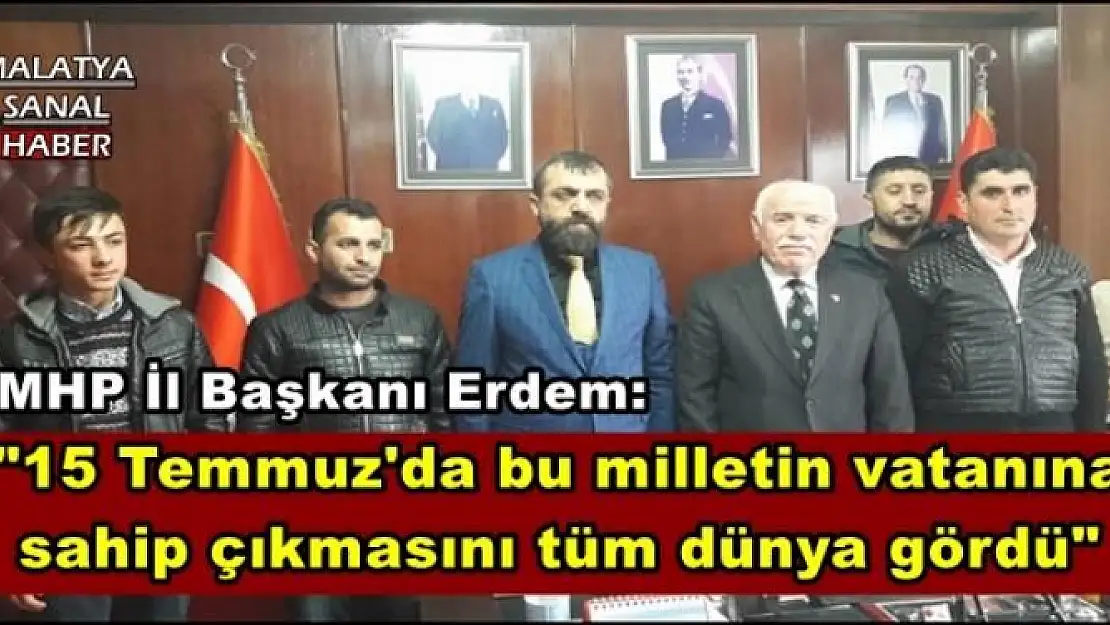 '''15 Temmuz'da bu milletin vatanına sahip çıkmasını tüm dünya gördü'''