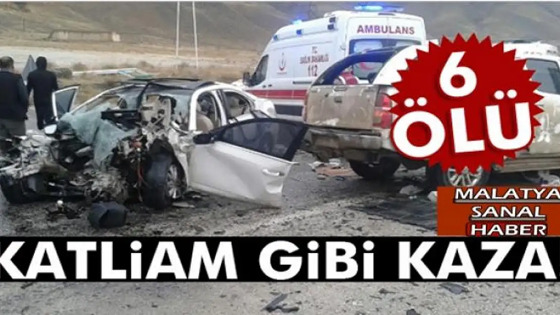 Katliam Gibi Kaza:6 Ölü