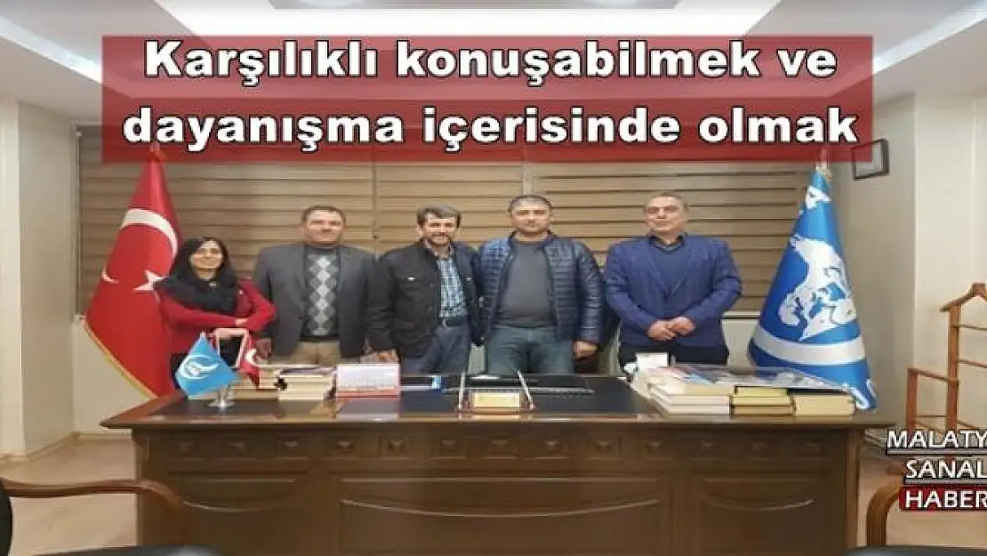 BİMYAD Malatya Ülkü Ocaklarını ziyaret Etti