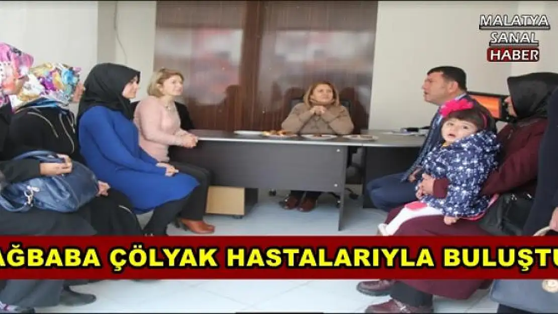 AĞBABA ÇÖLYAK HASTALARIYLA BULUŞTU