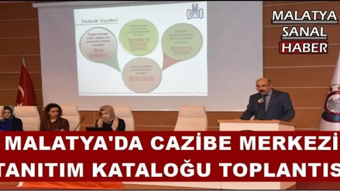 MALATYA'DA CAZİBE MERKEZİ  TANITIM KATALOĞU TOPLANTISI
