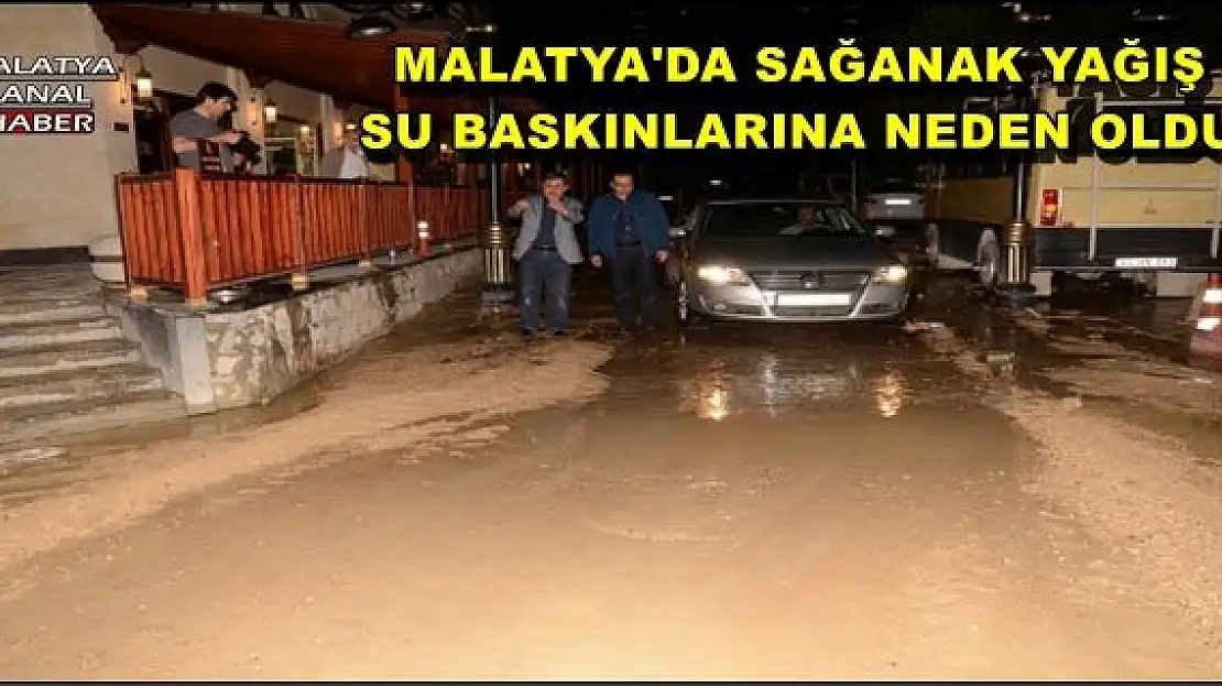MALATYA'DA YOLLAR ÇAMUR İÇİNDE KALDI
