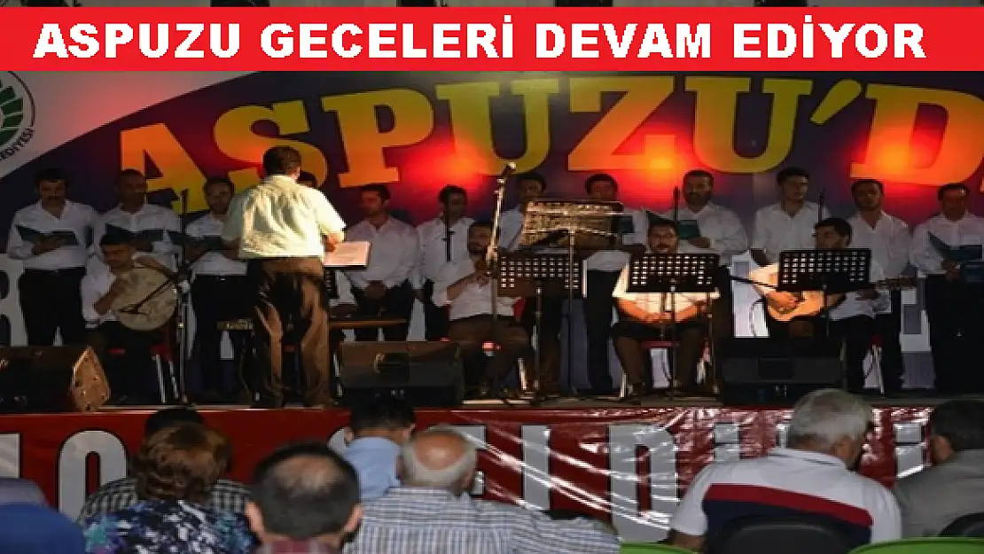 ASPUZU GECELERİ'NDE MABESEM GÜNÜ