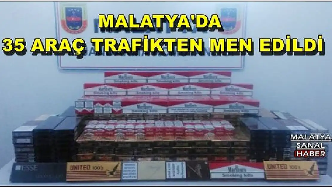MALATYA'DA JANDARMA ZEHİR TACİRLERİNE GEÇİT VERMİYOR