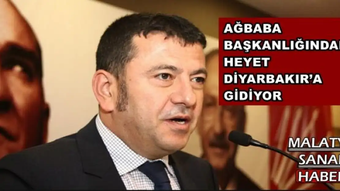 AĞBABA BAŞKANLIĞINDAKİ HEYET DİYARBAKIR´A GİDİYOR