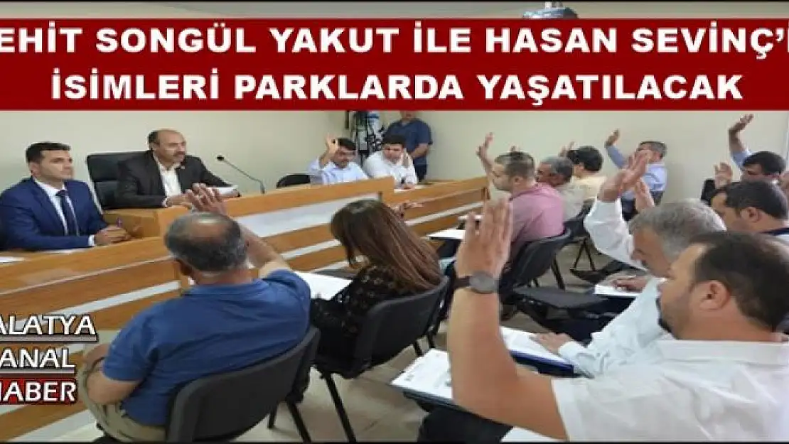 ŞEHİT SONGÜL YAKUT İLE HASAN SEVİNÇ´İN İSİMLERİ PARKLARDA YAŞATILACAK