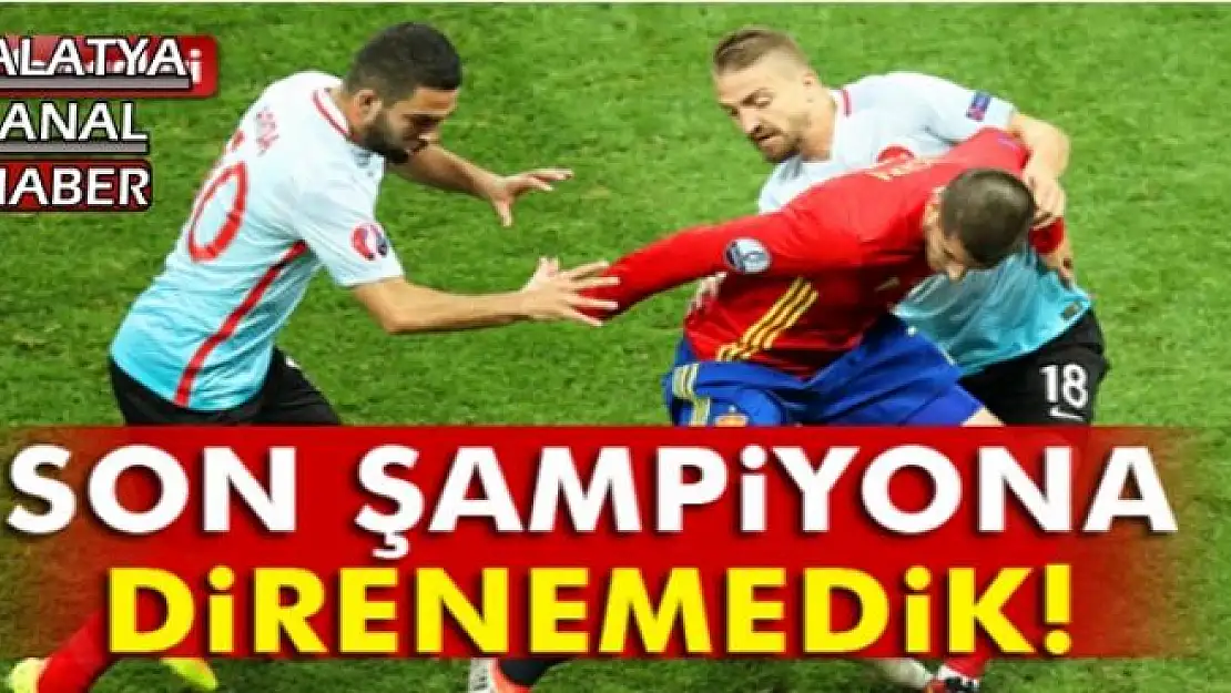 SON ŞAMPİYONA DİRENEMEDİK!