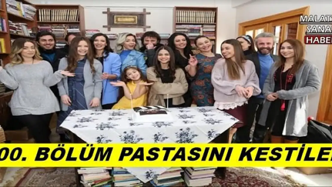 500. BÖLÜM PASTASINI KESTİLER