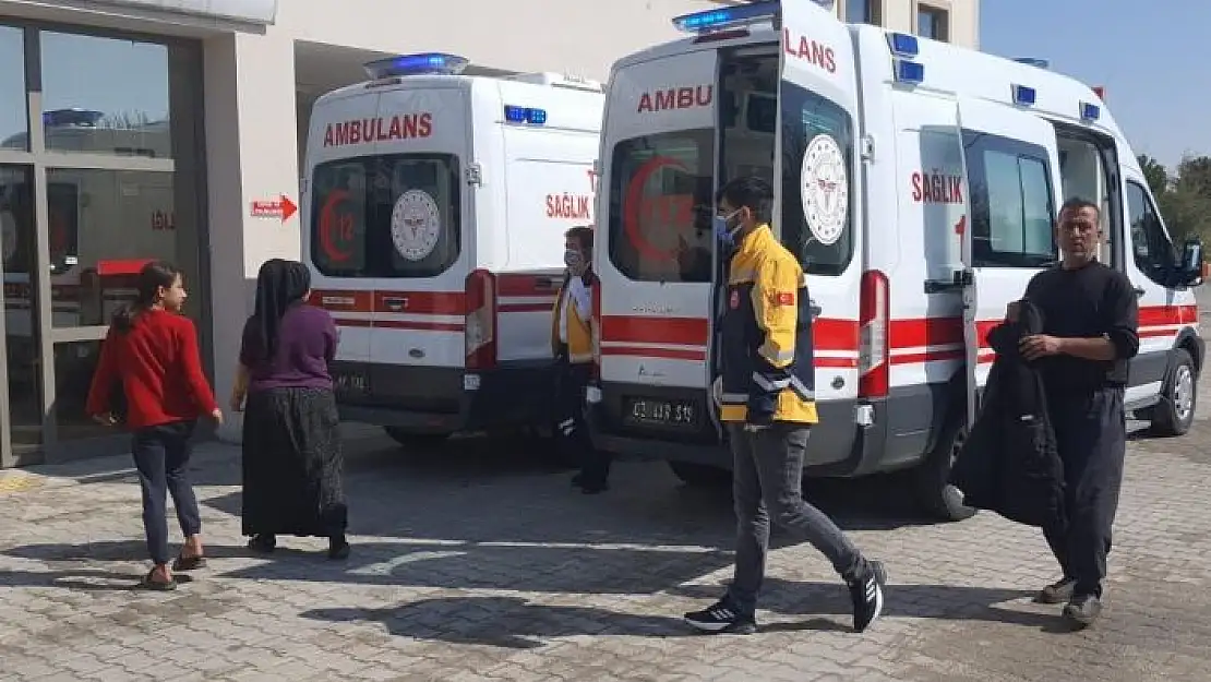 '5 kişilik aile ölümden döndü'
