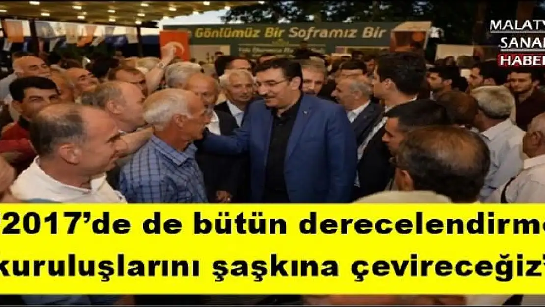 '2017´de de bütün derecelendirme kuruluşlarını şaşkına çevireceğiz'''''