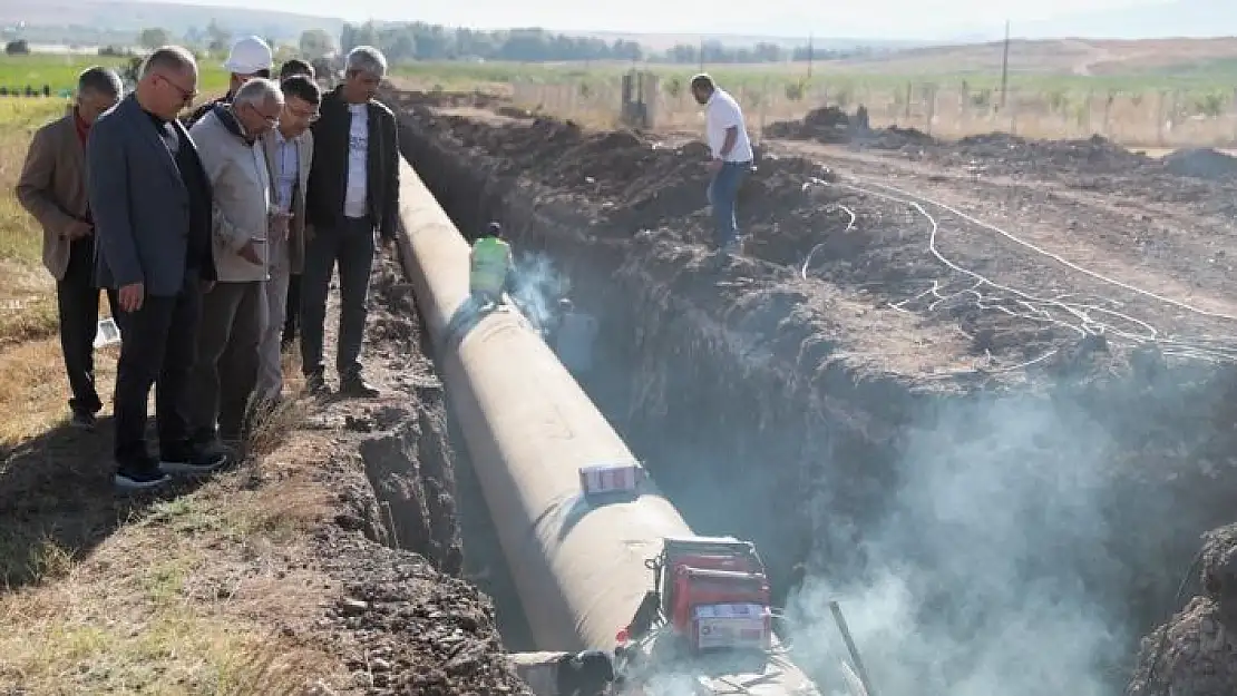 '52 kilometrelik dev proje Sivas´ın susuzluğuna çözüm olucak'