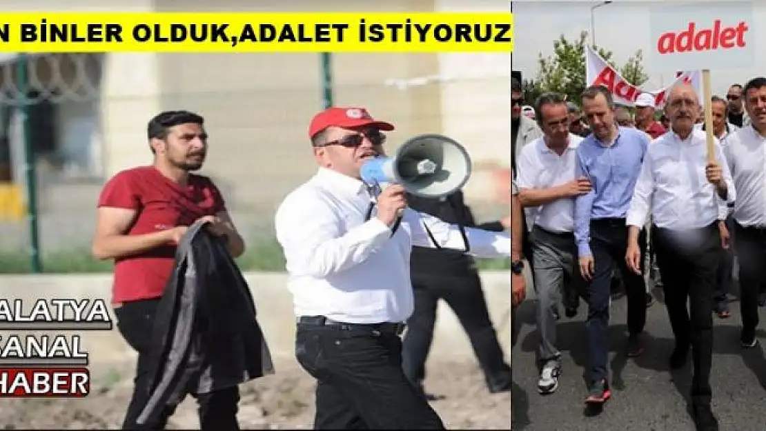 AĞBABA ON BİNLER OLDUK,ADALET İSTİYORUZ