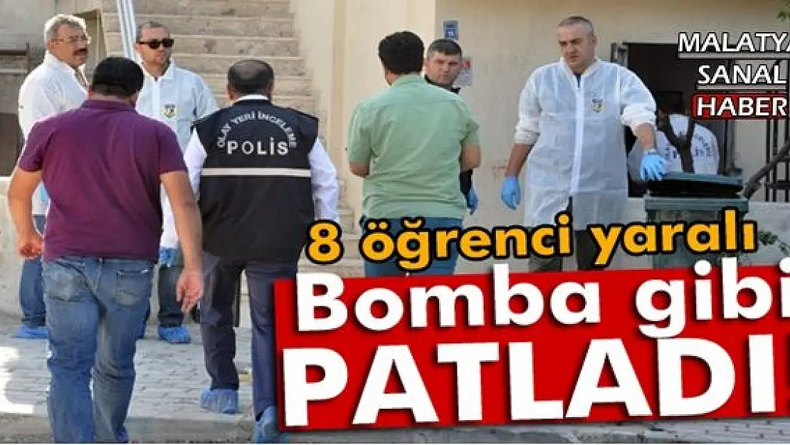 Bomba Gibi Patladı 8 Öğrenci Yaralı