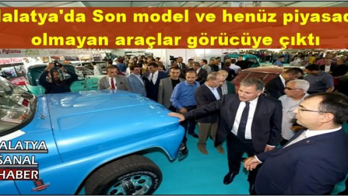 Malatya'da `Auto Show Fuarı 2016´ ilk kez kapılarını açtı