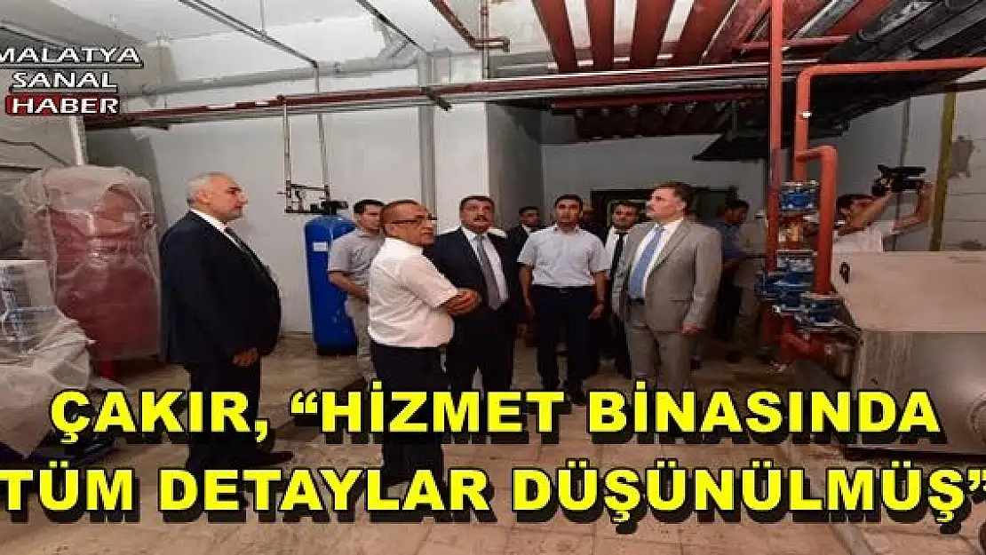 'GÜRKAN, HİZMET BİNAMIZ BİRÇOK MEDENİYETİN İZİNİ  TAŞIYACAK'''''