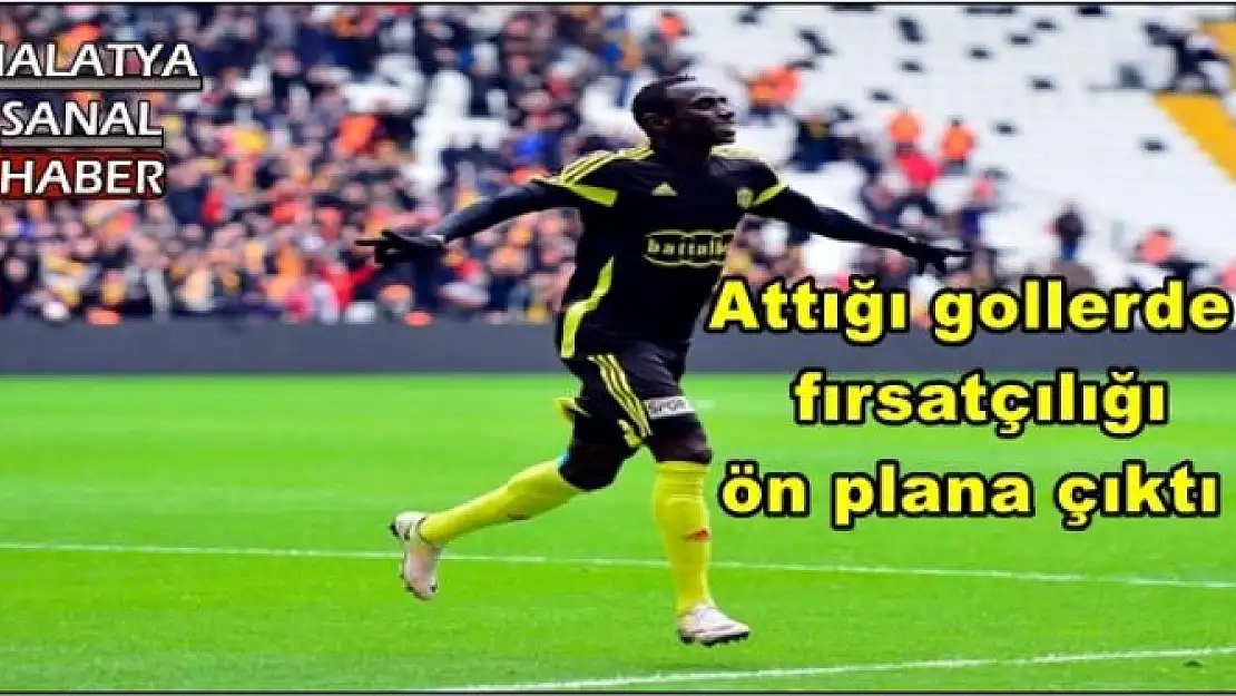 Diabang Dialiba Attığı gollerde fırsatçılığı ön plana çıktı