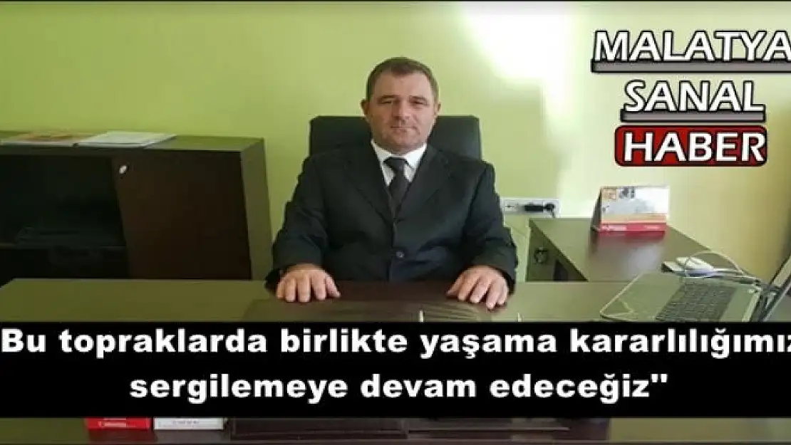 BİMYAD Başkanı Selim Apoahan terör saldırısını kınadı.