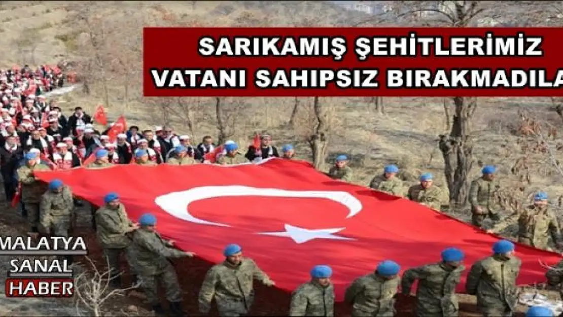 VALİ TOPRAK, SARIKAMIŞ ŞEHİTLERİMİZ VATANI SAHIPSIZ  BIRAKMADILAR