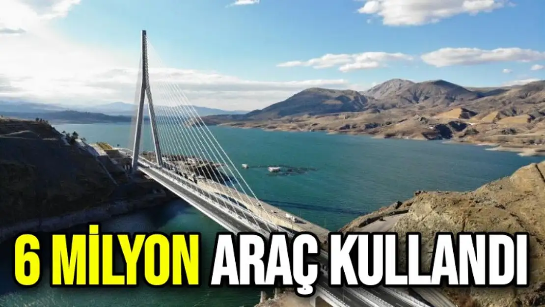 6 milyon araç kullandı