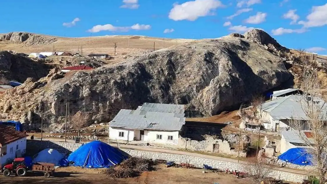 '6 Şubat depreminde düşen kayalara çelik ağlı önlem'