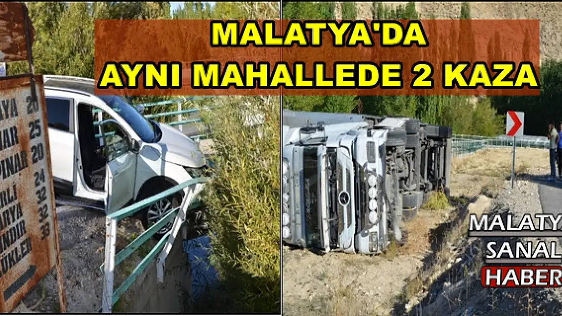 MALATYA'DA AYNI MAHALLEDE 2 KAZA