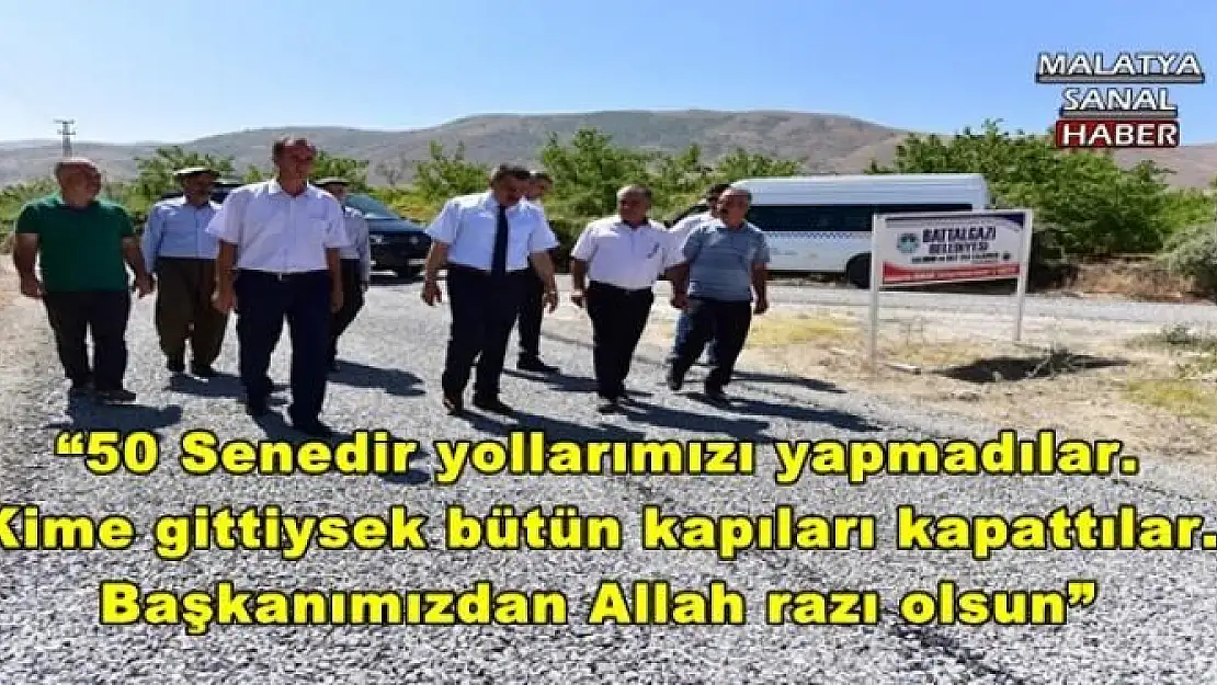 BEYDAĞI MAHALLESİNDEN BAŞKAN GÜRKAN'A DUA