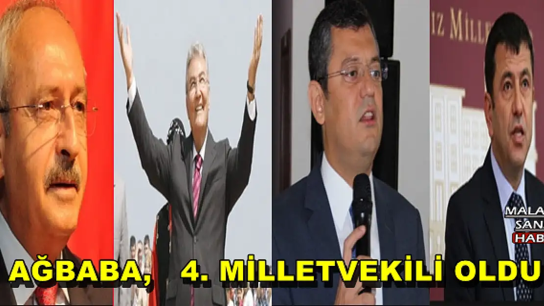 AĞBABA,   4. MİLLETVEKİLİ OLDU