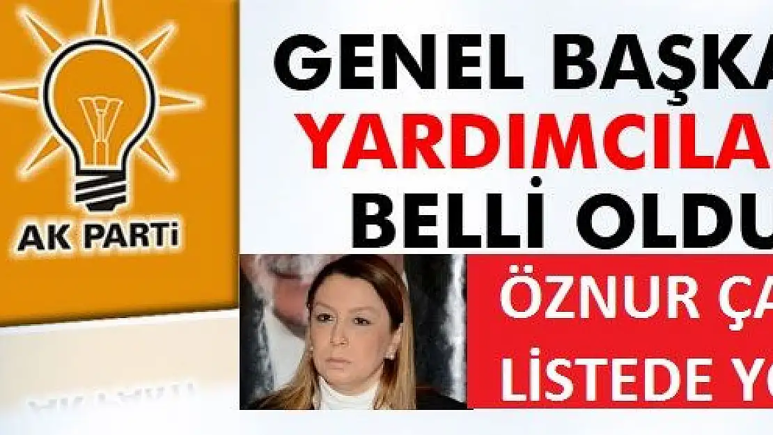 ÖZNUR ÇALIK LİSTEDE YOK