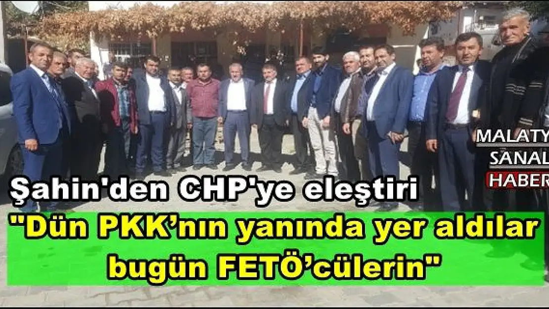 'Şahin: ''Ana muhalefet oy kaygısıyla gerilimden medet umuyor'''