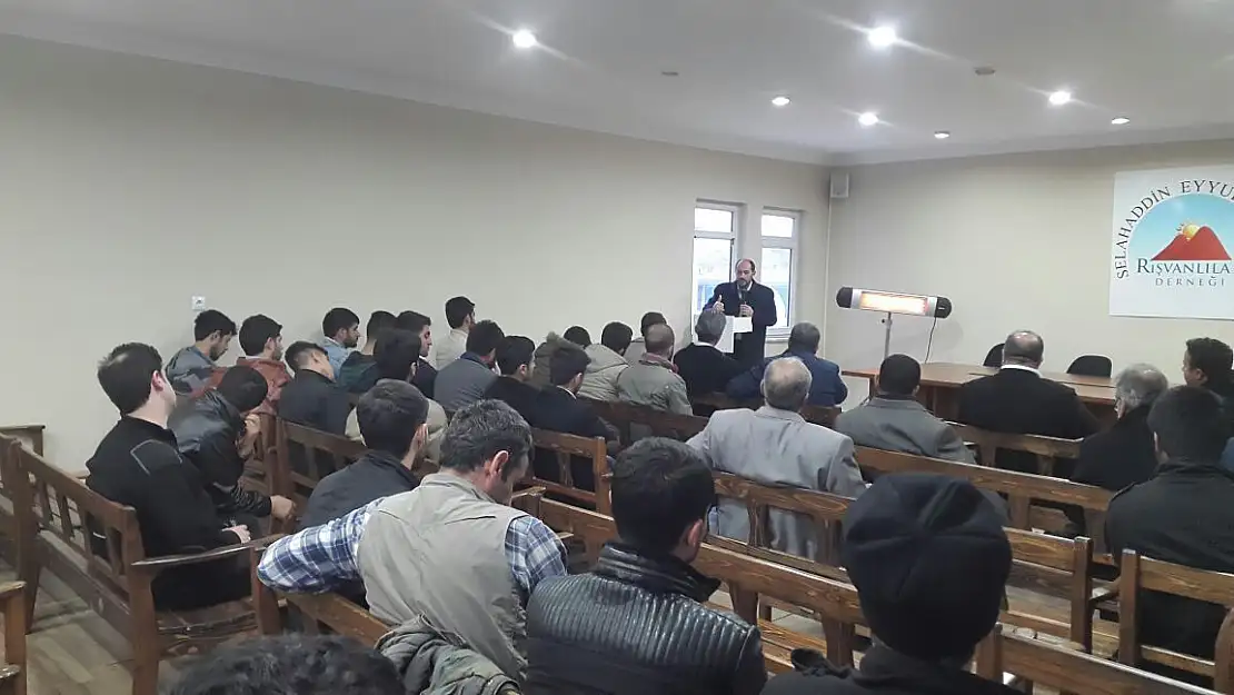 NECİP CENGİL'DEN RIŞVAN-DER SEMİNERİ