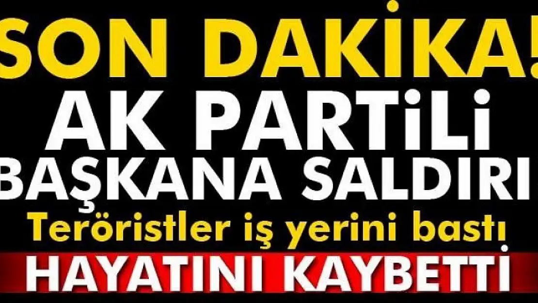 Ak Partili Başkana Kalleşçe Saldırı