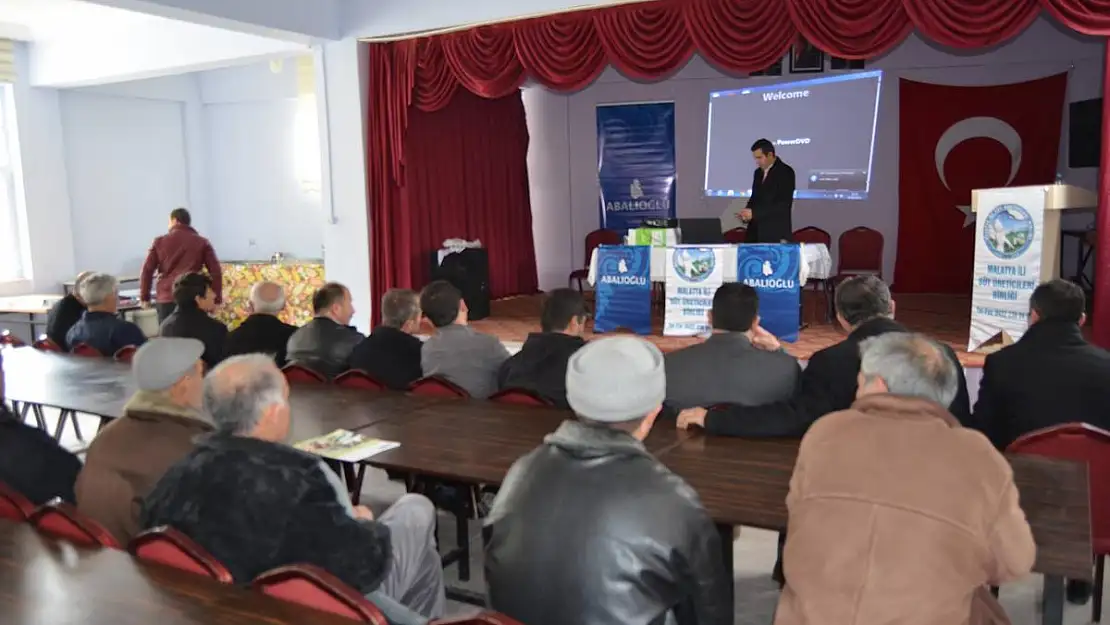 Abalıoğlu Yem ve Malatya ili Süt Üreticileri Birliği, Kuluncak ilçesinde üreticilerle bir araya geldi