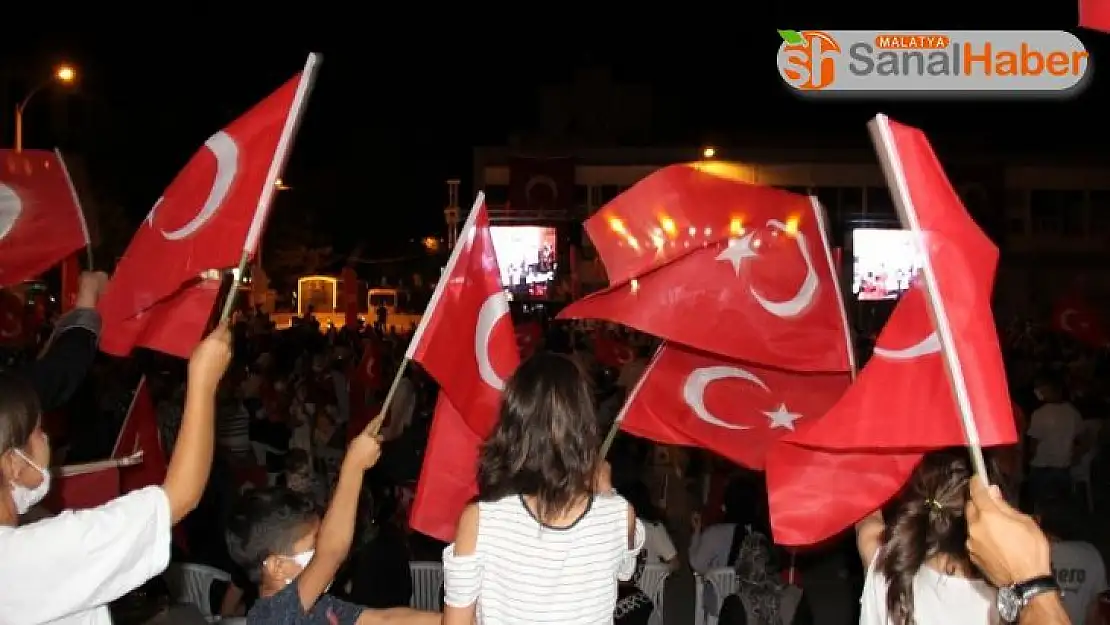 Adıyaman 15 Temmuz'da tek yürek oldu