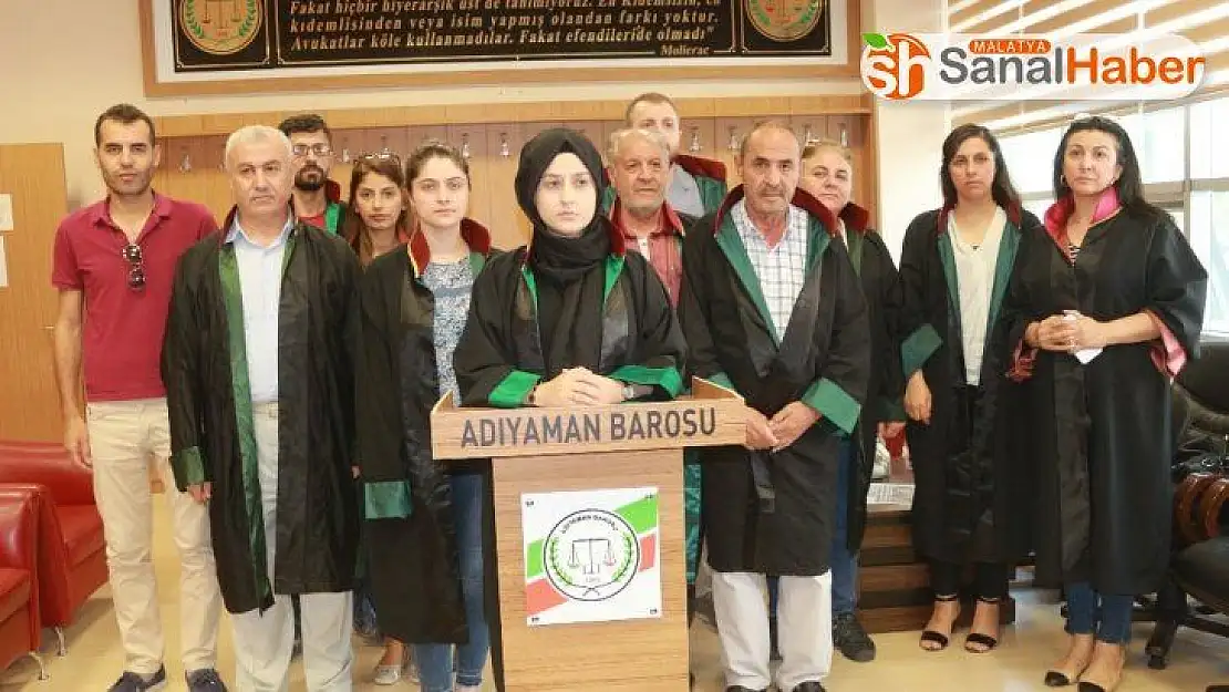 Adıyaman Barosu'ndan öldürülen Hüseyin açıklaması