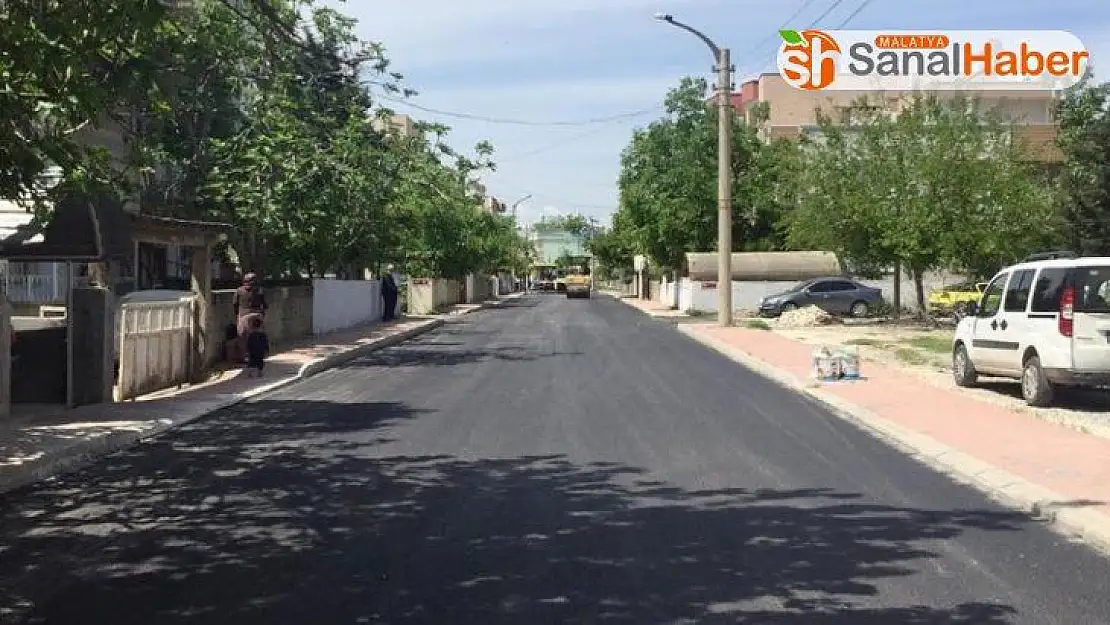 Adıyaman Belediyesi asfalt sezonunu açtı