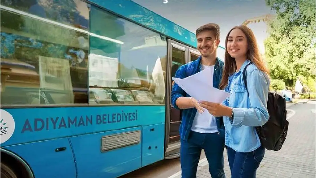 'Adıyaman Belediyesinden YKS öğrencilerine ücretsiz ulaşım desteği'