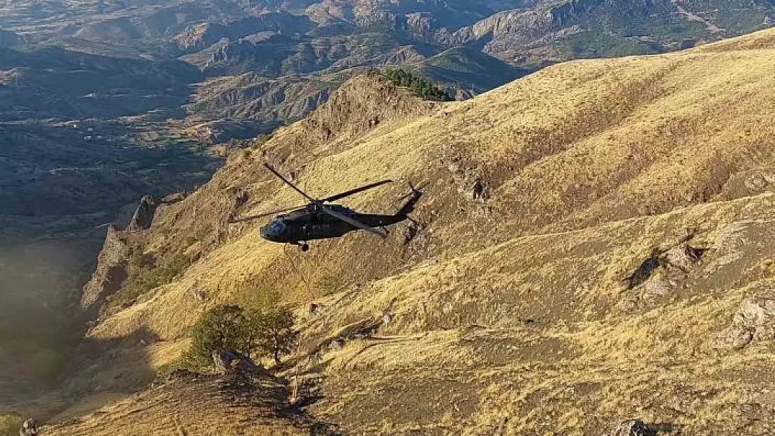 'Adıyaman´da 2100 yıllık tarihi eserler helikopter ile taşındı'