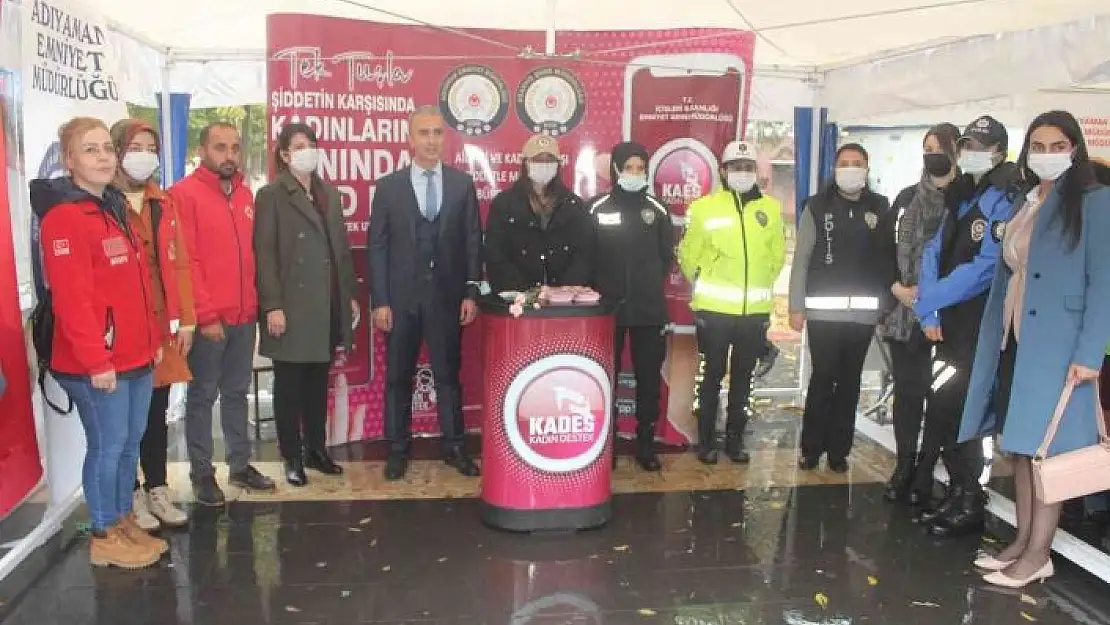 'Adıyaman´da, 25 Kasım Kadına Yönelik Şiddetle Mücadele Günü kutlandı'