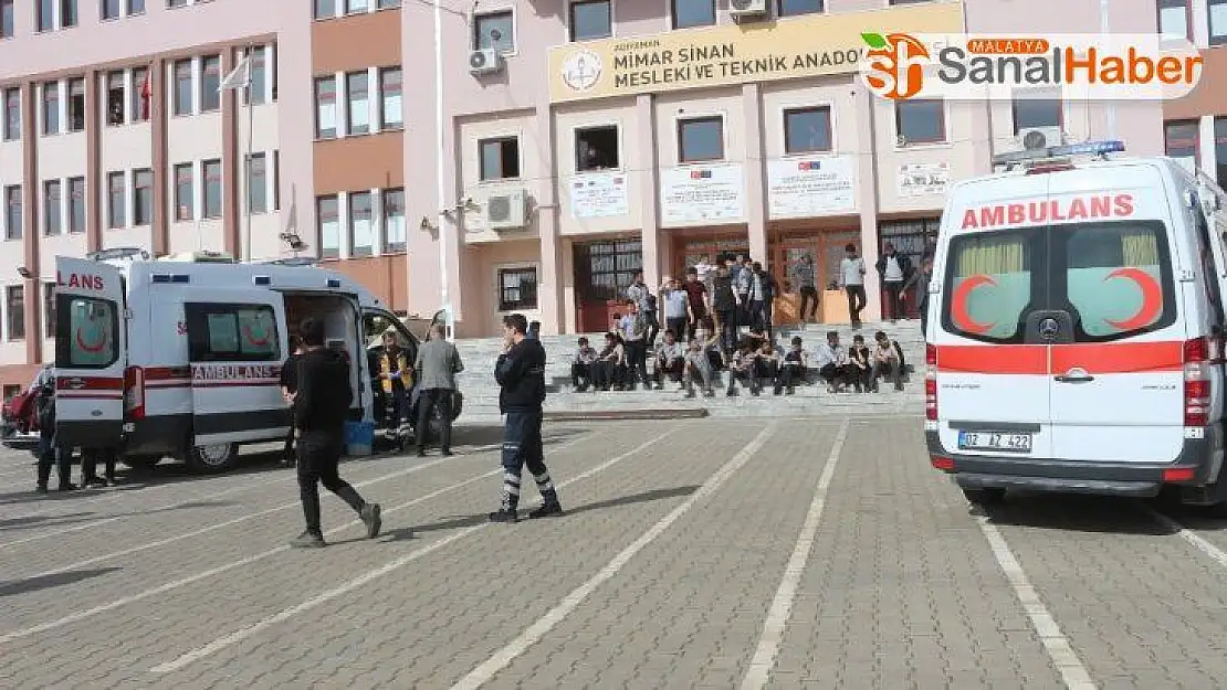 Adıyaman'da 40 öğrenci zehirlendi