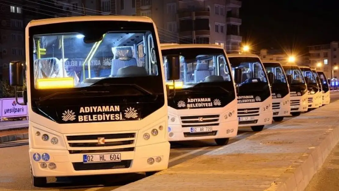 'Adıyaman´da, bir yılda 11 milyonun üzerinde yolcu taşındı'