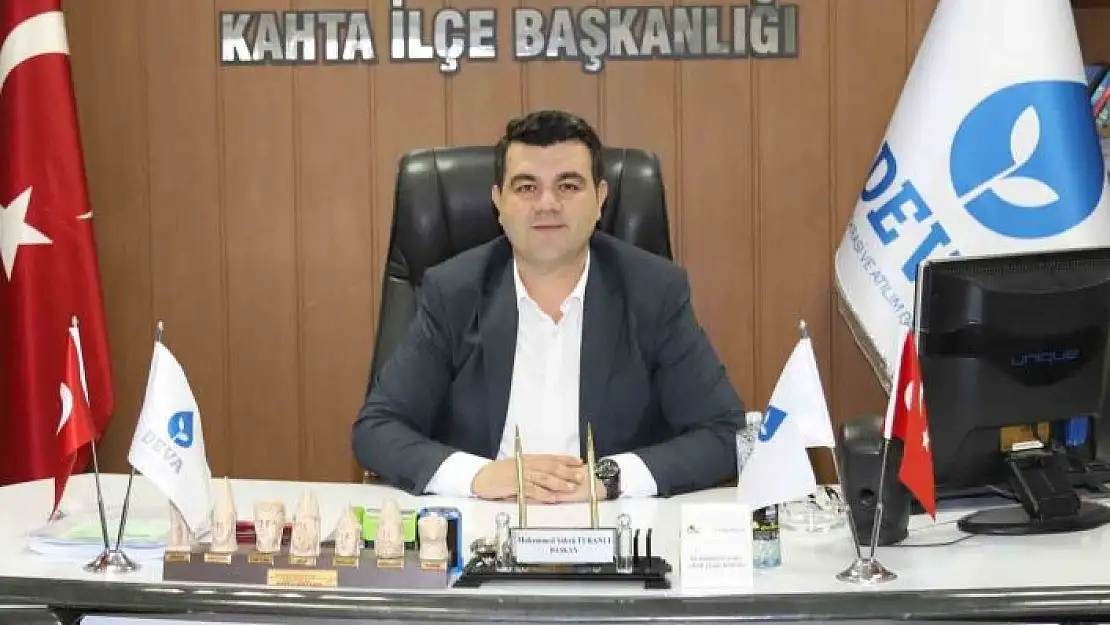 'Adıyaman´da Deva Partili 5 ilçe başkanından toplu istifa'