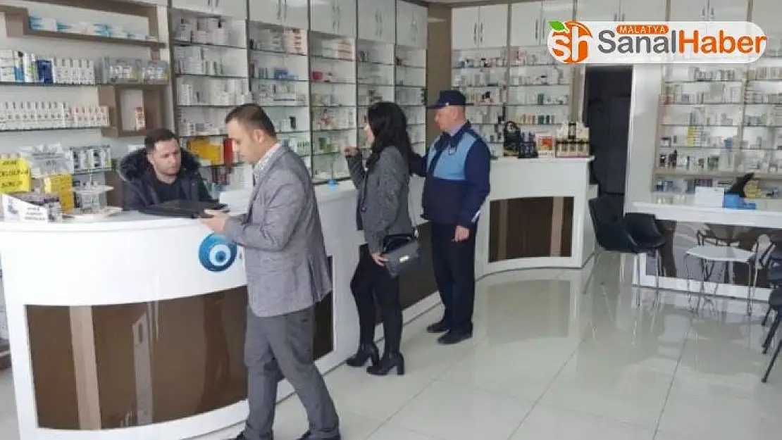 Adıyaman'da eczaneler denetlendi