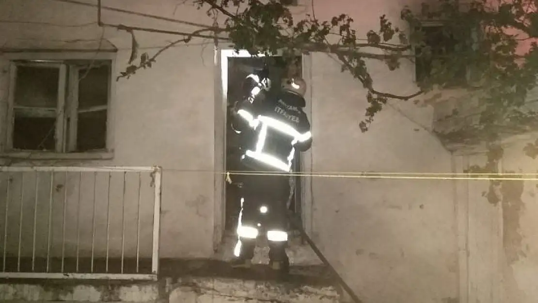 'Adıyaman´da ev yangını'